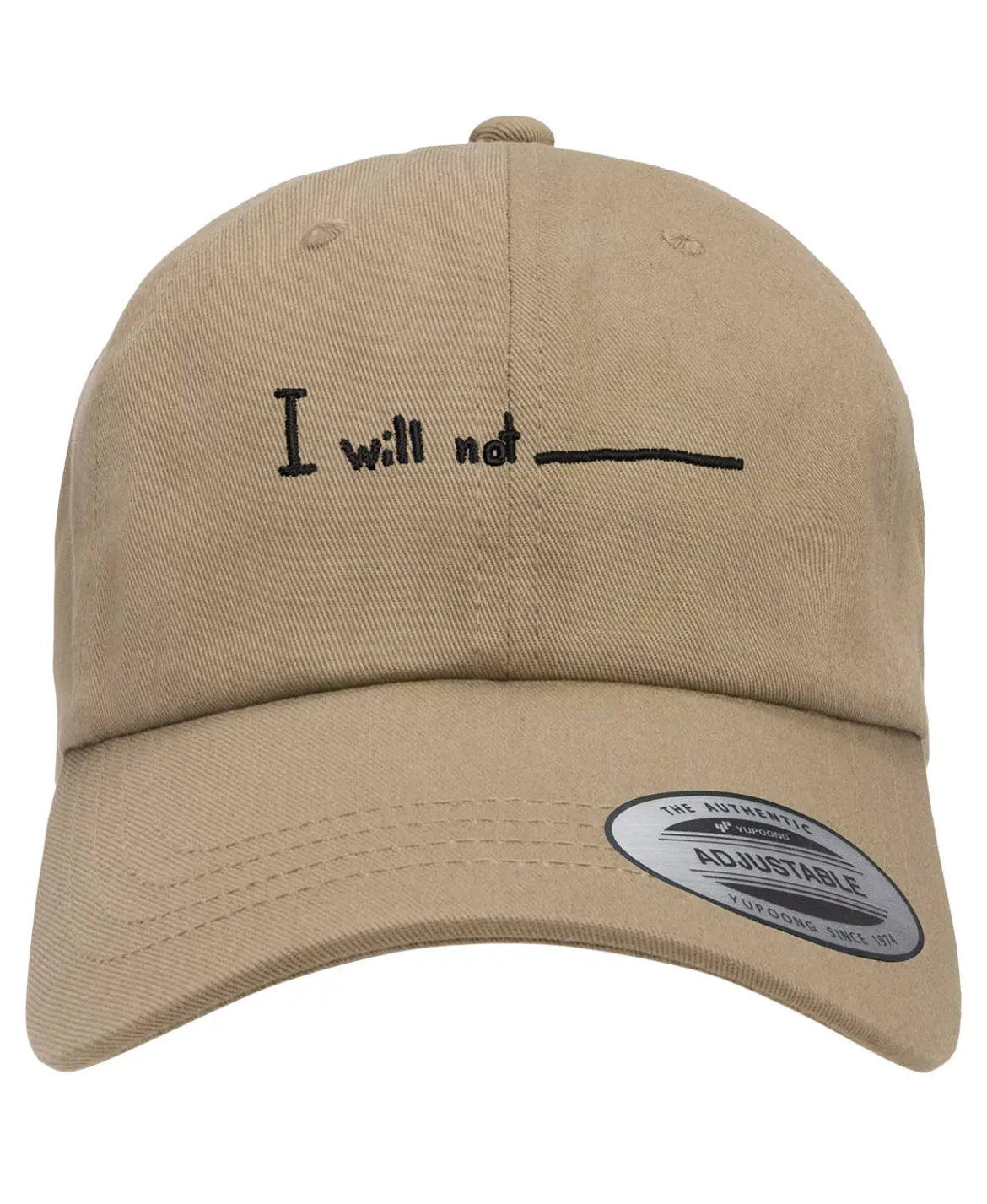 I WILL NOT hat