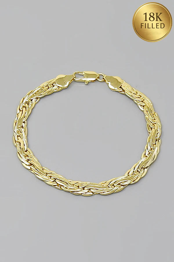 Gold Filled Chain Bracelet