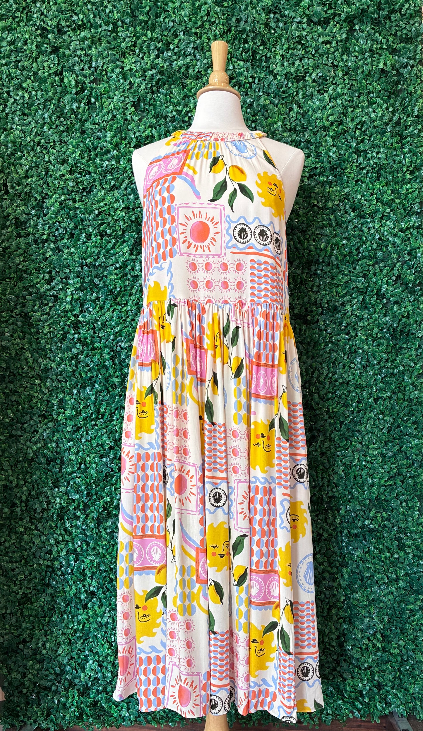 Halter Amalfi Coast Dress (S to 3X)