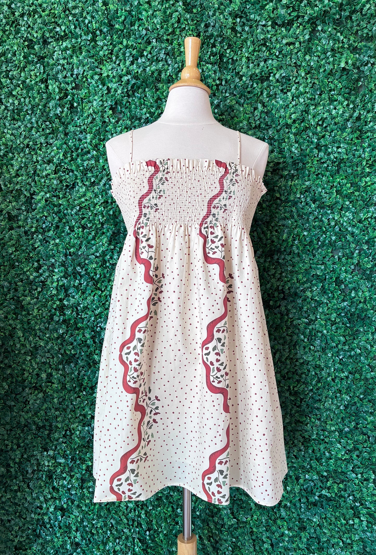 Smocked Cami Mini Summer Dress