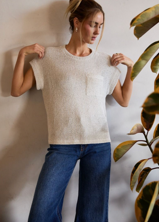 Dolman Sleeve  Crochet Basic Top