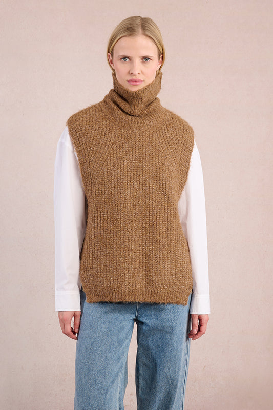 MB Knitted Sleeveless Sweater