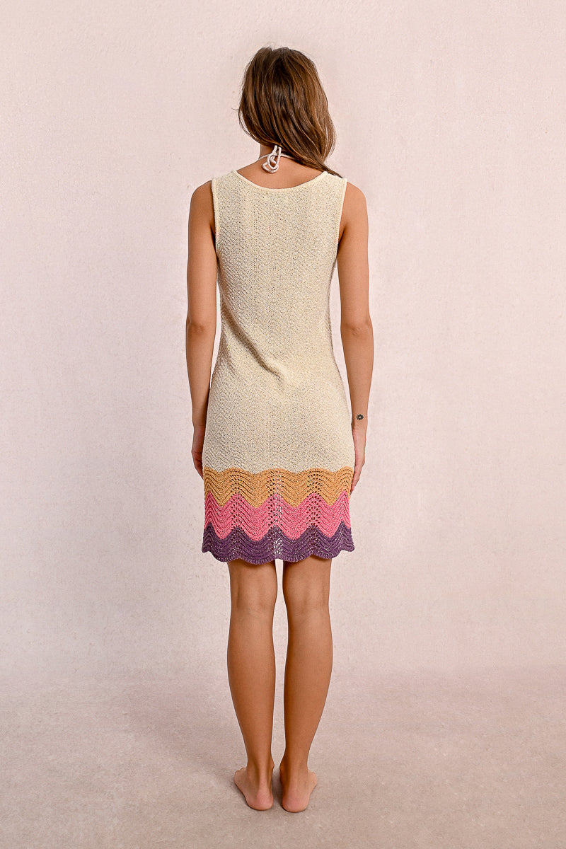 MB Knitted Wave Dress