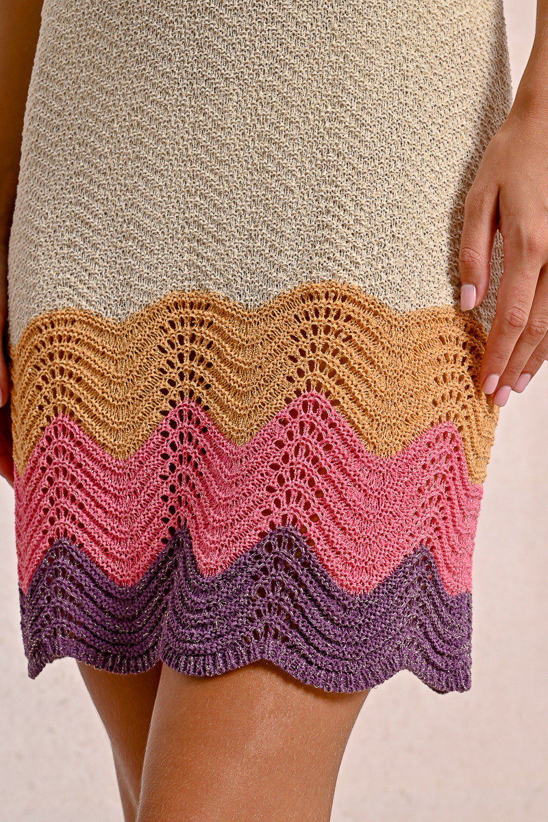 MB Knitted Wave Dress