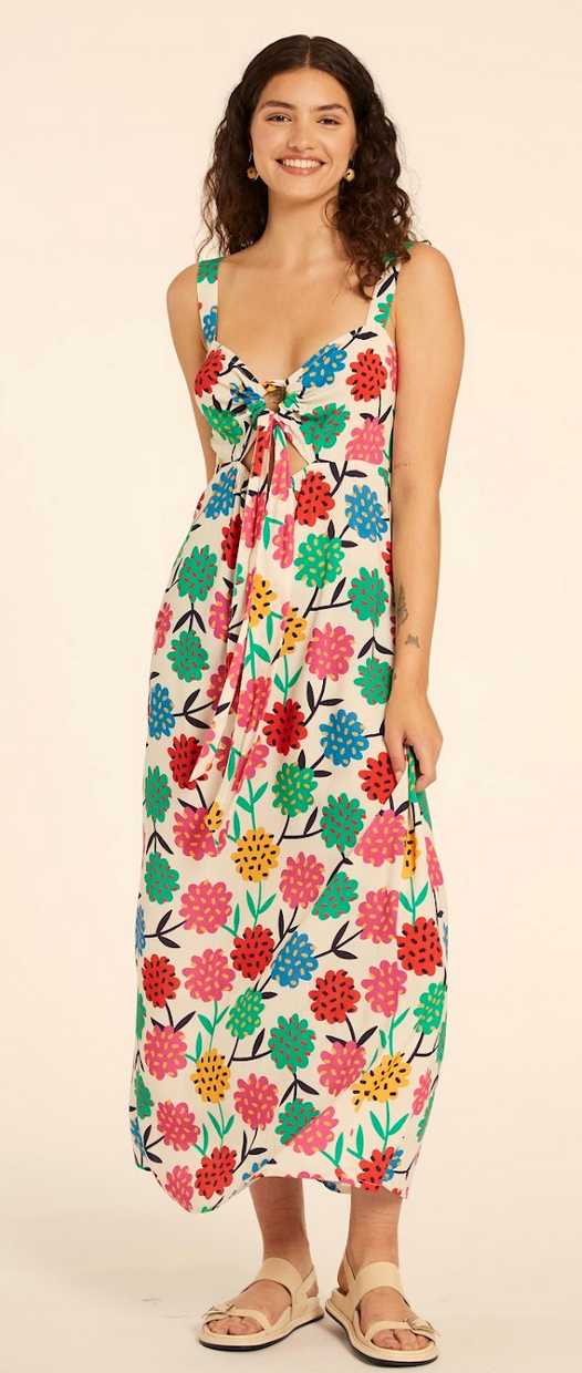 Colorful Floral Dress