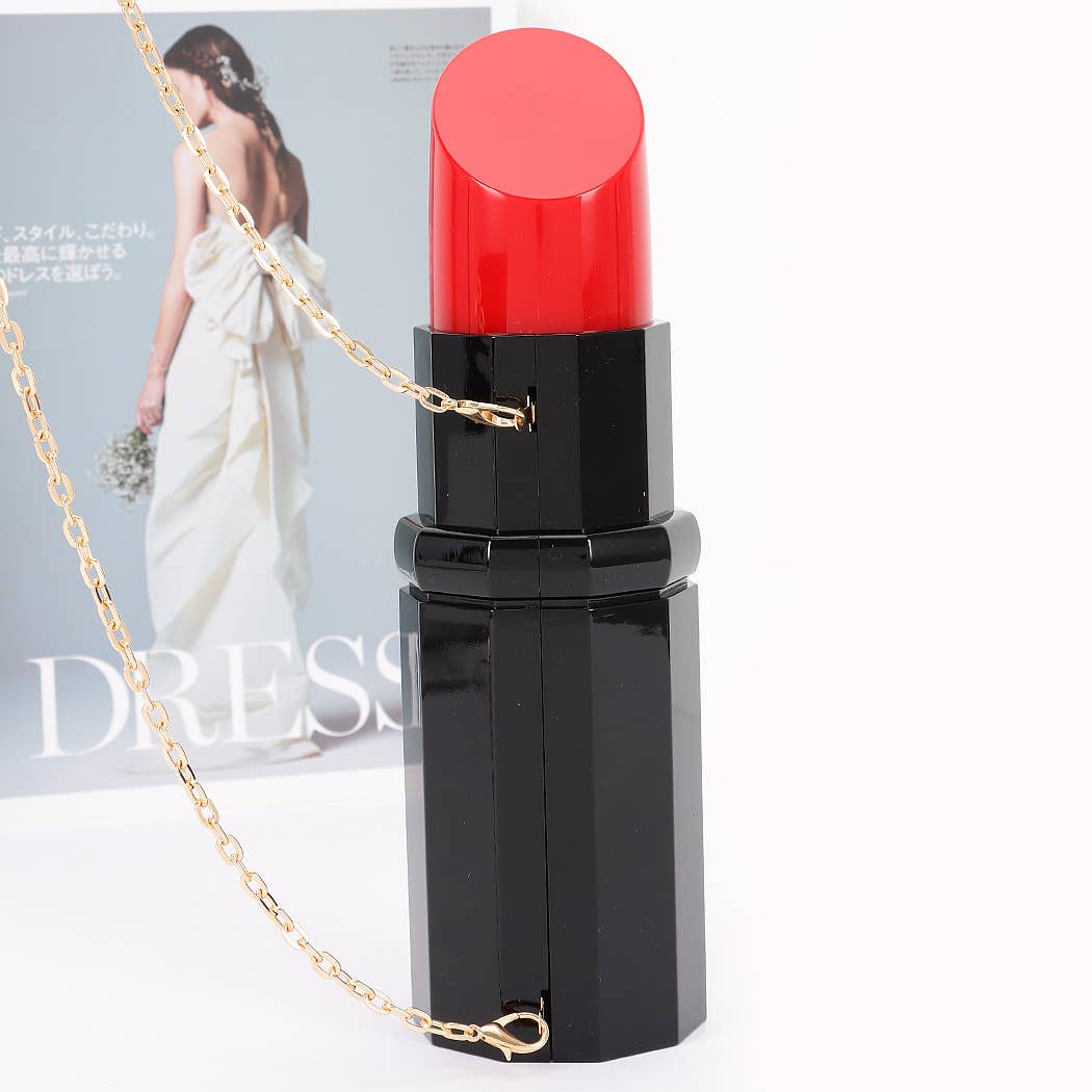 Metallic Acrylic Clutch