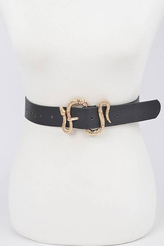 Snake Buckle Belt