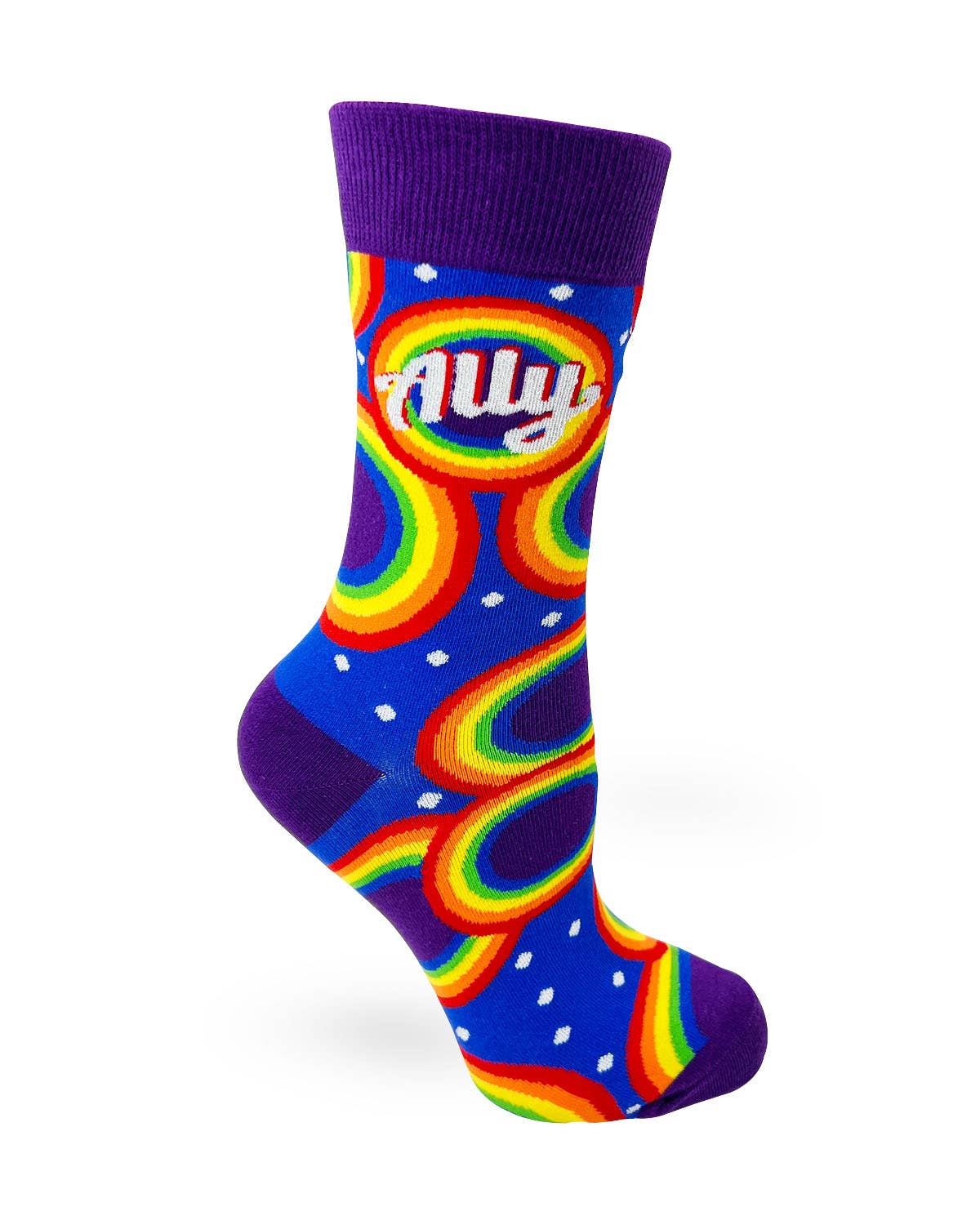 Ally Ladies' Novelty Crew Socks