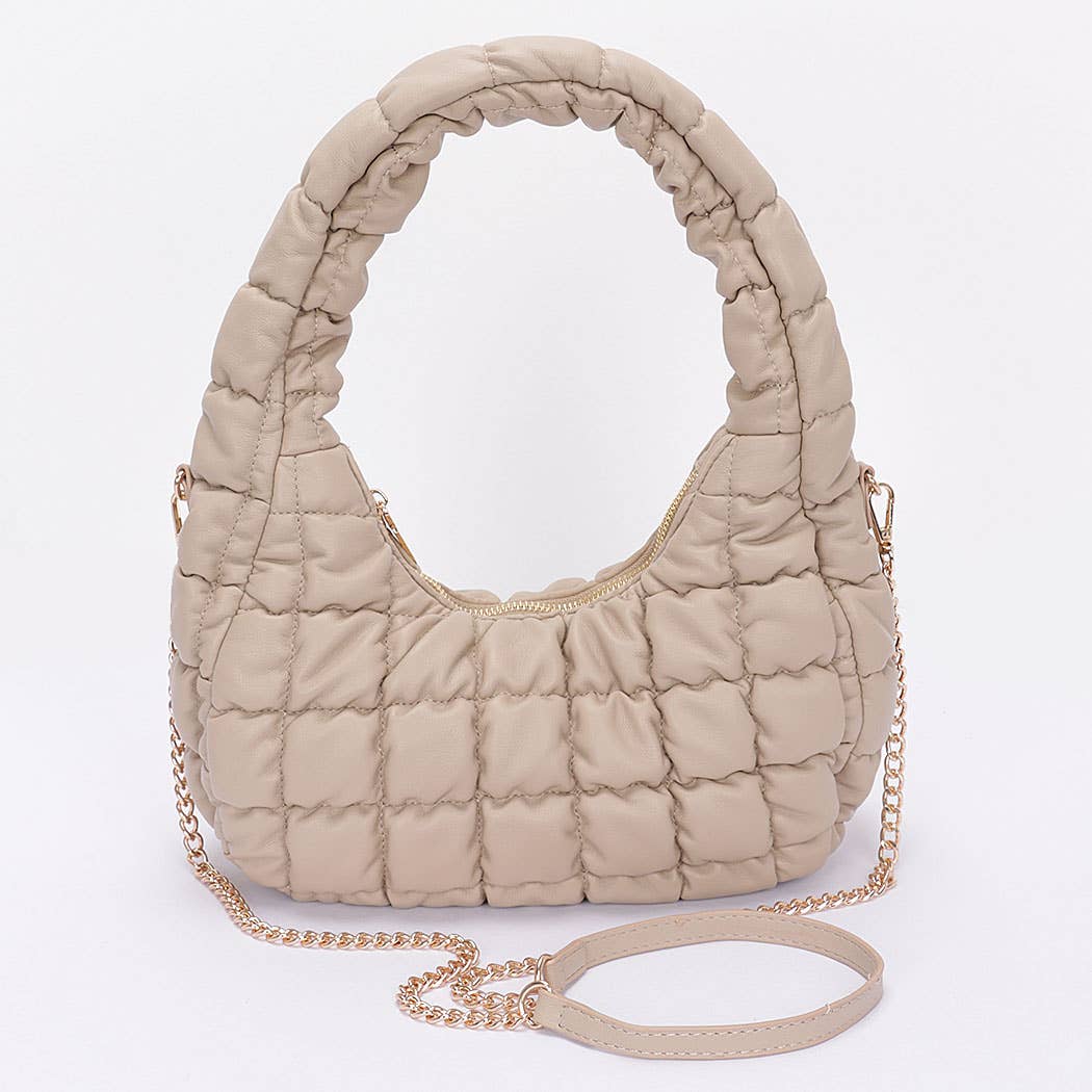 Quilted Hobo Bag