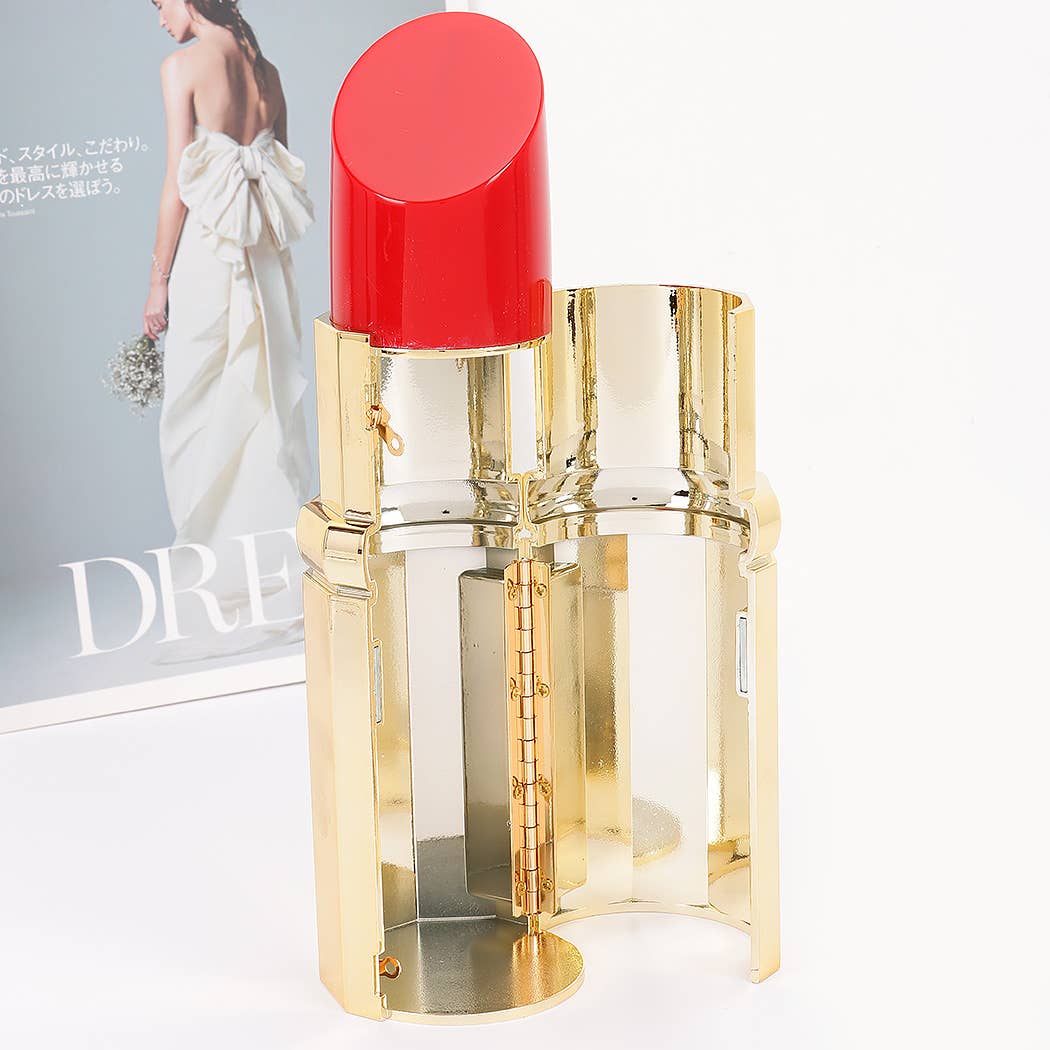 Metallic Acrylic Clutch