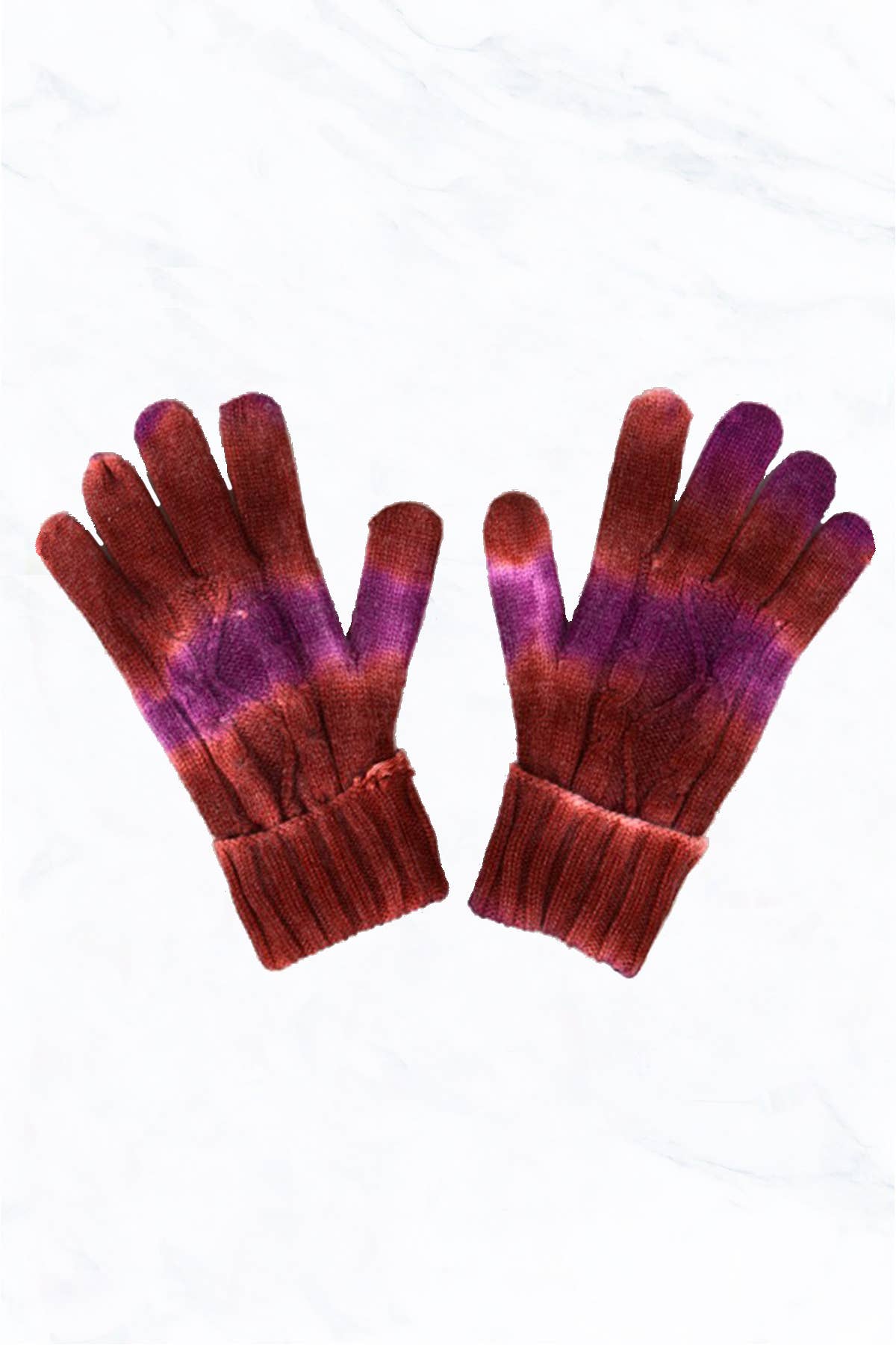 Tie dye Print Gloves