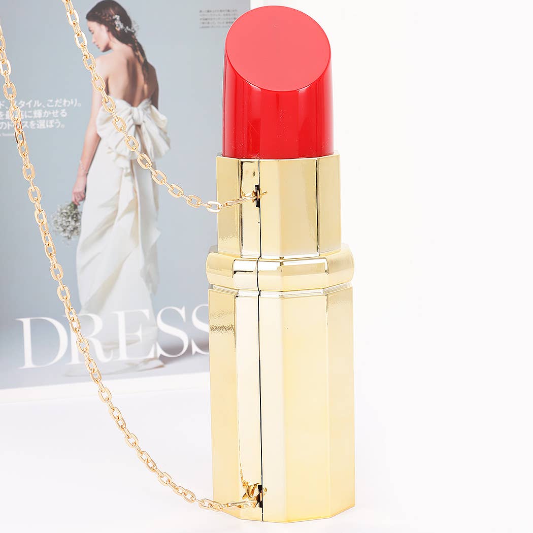 Metallic Acrylic Clutch