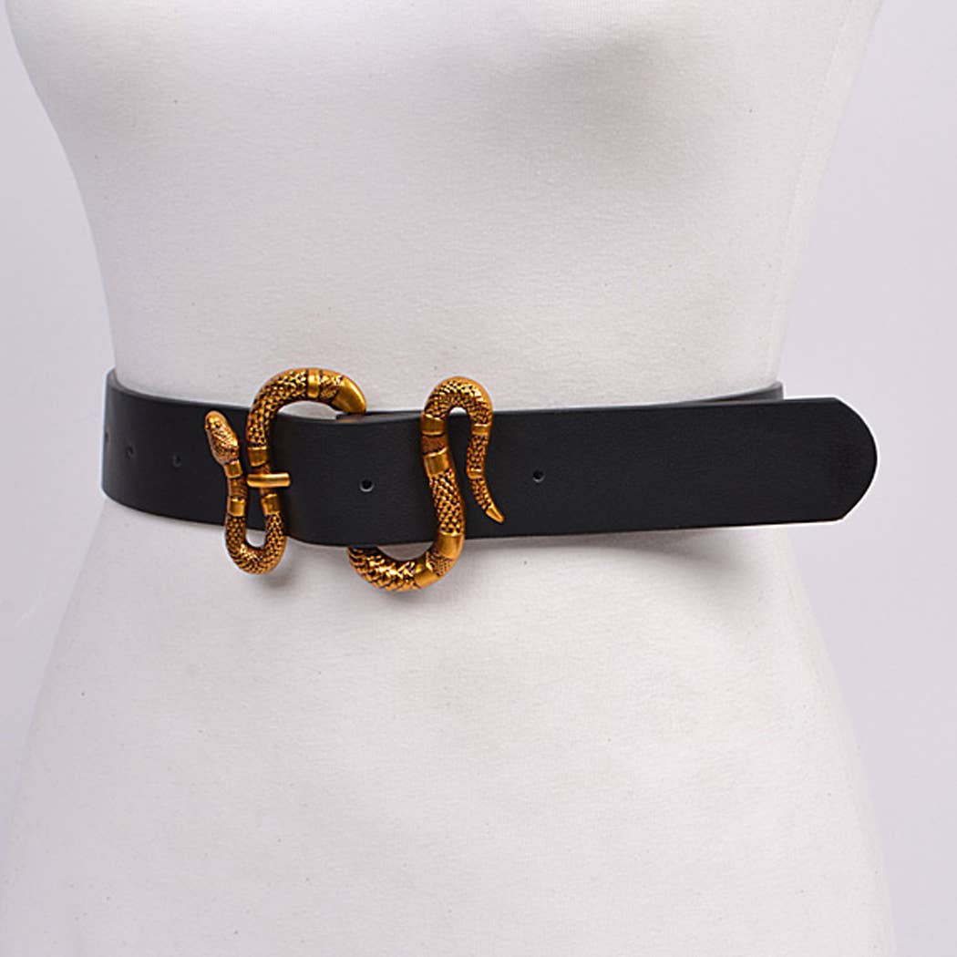 Snake Buckle Belt