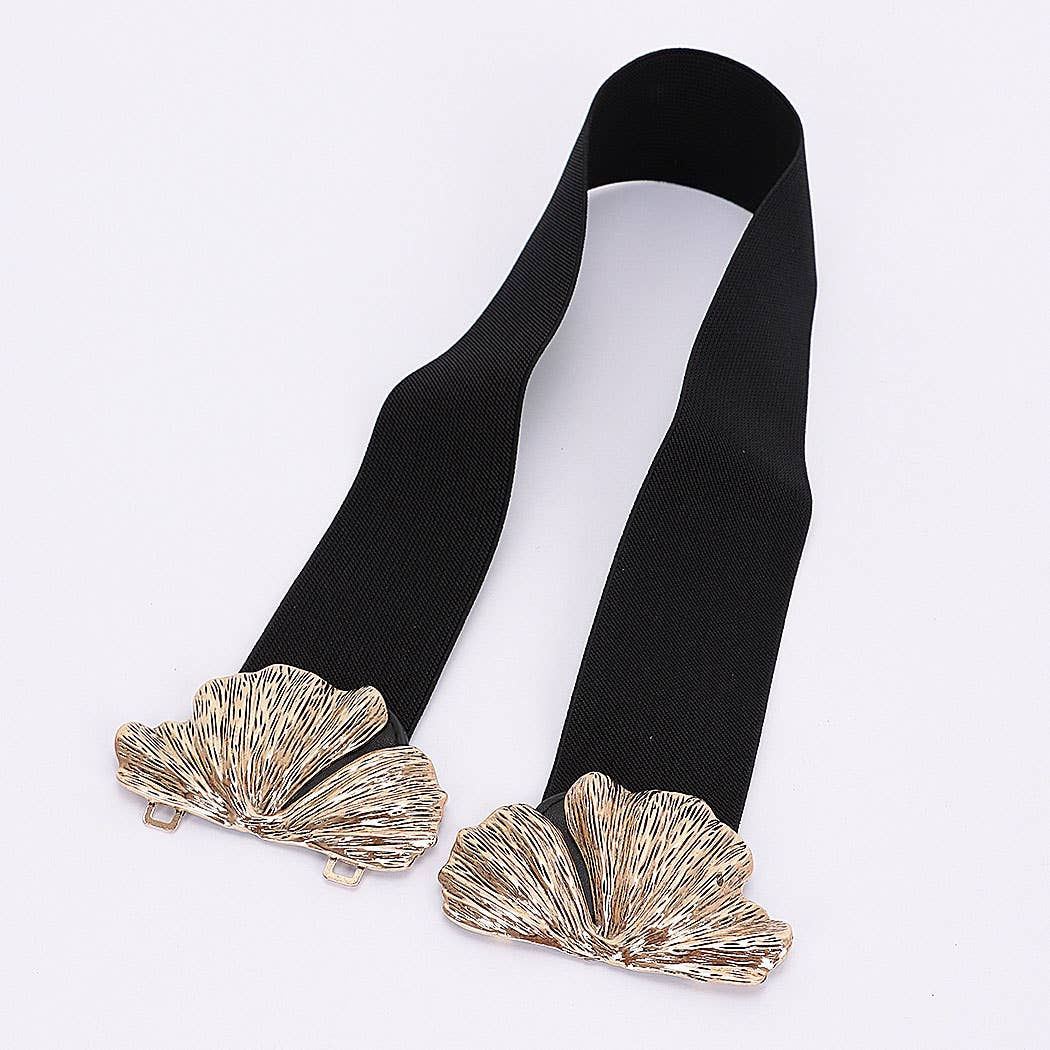 Metal Buckle Elastic Belt
