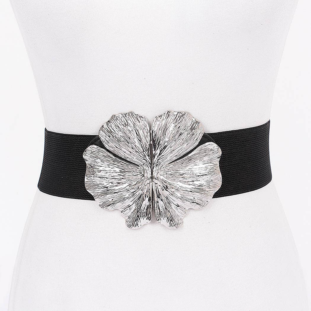 Metal Buckle Elastic Belt