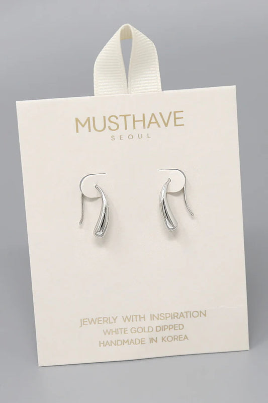 Droplet Gold Dipped Earrings